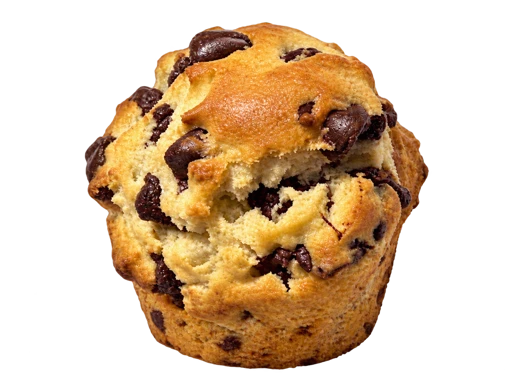 Chocolate chip muffin