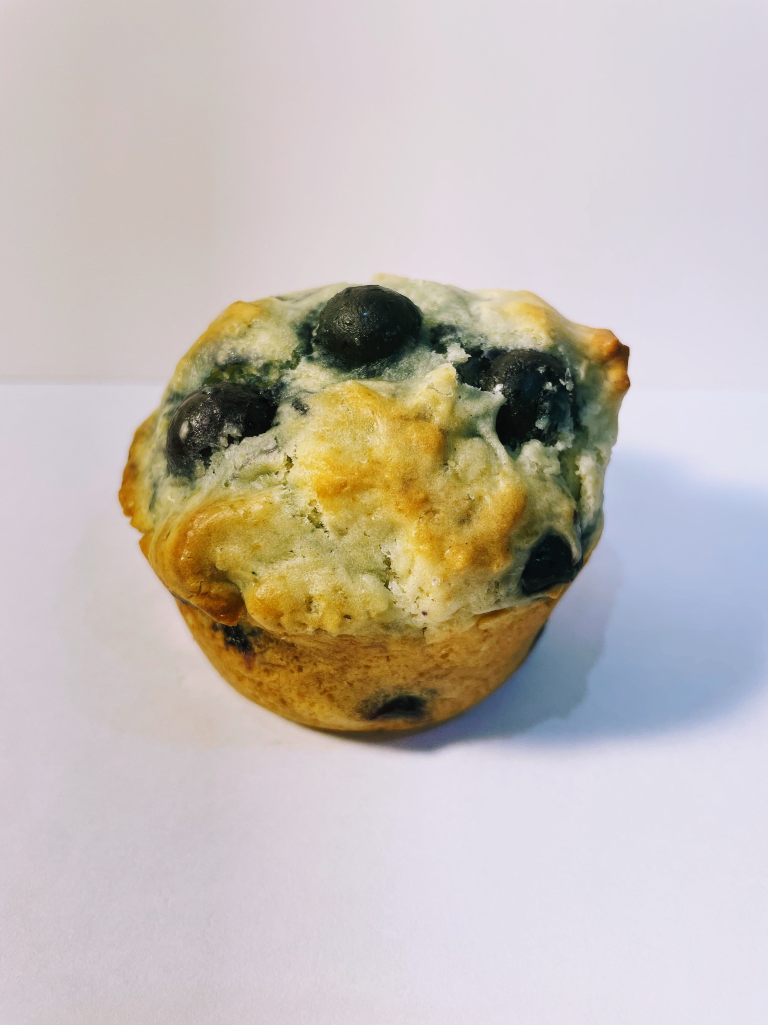 Our homemade blueberry muffin